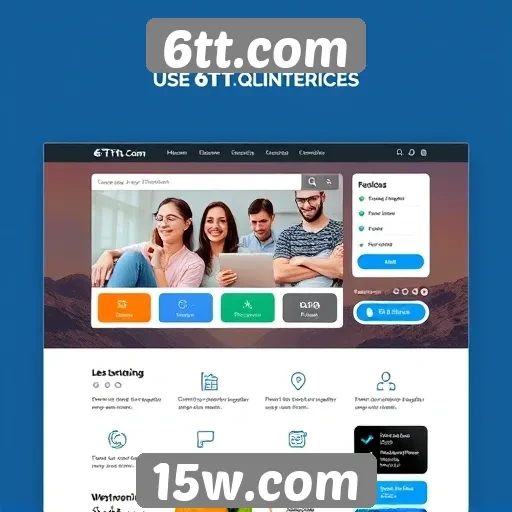 Explorando a interface amigável do 6tt.com